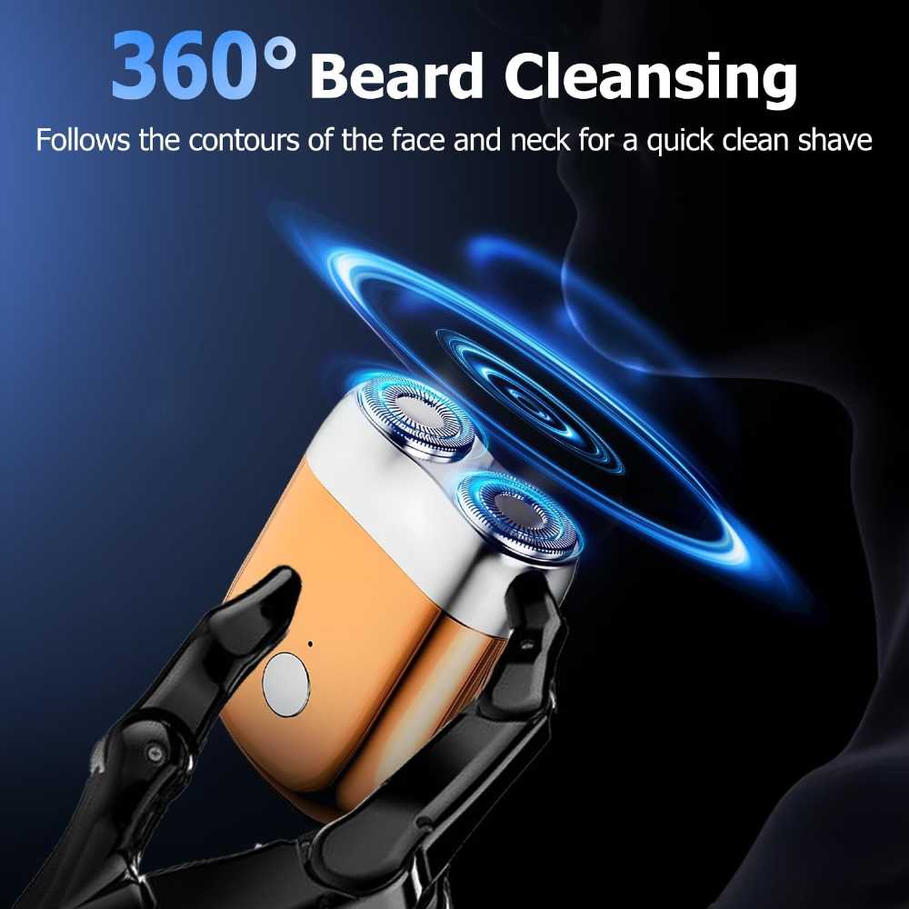 New Model Mini Dual-Head Electric Shaver