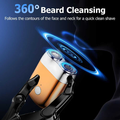 New Model Mini Dual-Head Electric Shaver